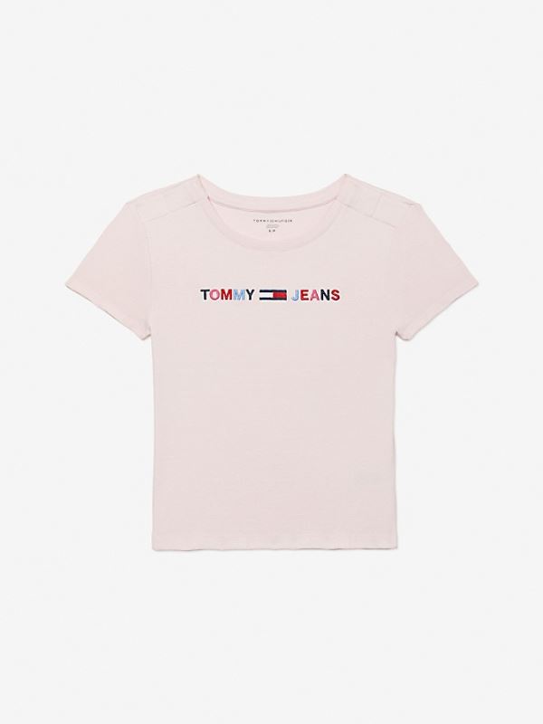 Tommy Hilfiger Tilbud Udsalg - Tommy Jeans T-Shirt Dame